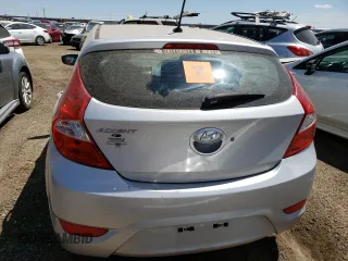 2017 Hyundai Accent SE with VIN KMHCT5AEXHU345080, listed as a Copart auction lot 63706663 with 50,070 mi miles. Bid and sale history available at carsss.com. Image 6.