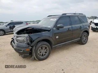 2021 Ford Bronco Sport Big Bend with VIN 3FMCR9B64MRA52774, listed as a Copart auction lot 57676485 with 45,938 mi miles and Salvage title. Bid and sale history available at DreamBid. Image 1.