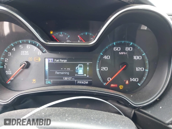 2017 Chevrolet Impala LT with VIN 2G1105SA6H9151572, listed as a IAAI auction lot 42350569 with 139,107 mi miles and . Bid and sale history available at DreamBid. Image 7.