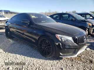 2018 Mercedes-Benz C 43 AMG with VIN WDDWJ6EB0JF663397, listed as a Copart auction lot 88901735 with 99,164 mi miles and Salvage Title. Bid and sale history available at DreamBid. Image 4.