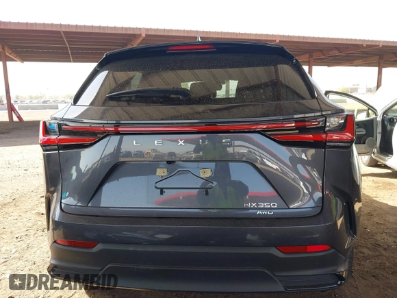 2022 Lexus NX with VIN JTJAGCEZ1N5004266, listed as a IAAI auction lot 41701672 with 14,997 mi miles. Bid and sale history available at carsss.com. Image 17.