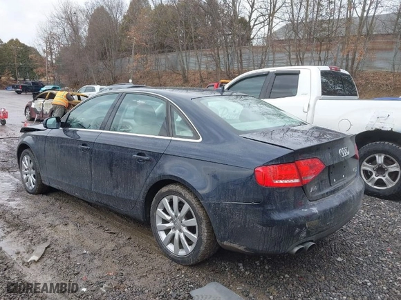 2011 Audi A4 2.0T Premium Plus with VIN WAUFFAFL6BN006372, listed as a IAAI auction lot 41674091 with 100,768 mi miles. Bid and sale history available at carsss.com. Image 3.