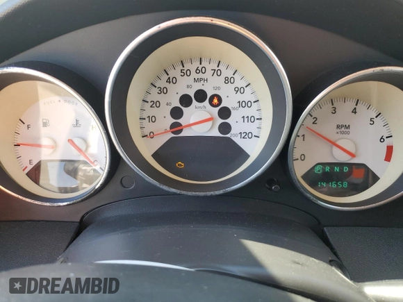 2009 Dodge Caliber SXT z VIN 1B3HB48A19D199410, wystawiony jako Copart lot #55133965 z przebiegiem 141 658 mil mil oraz Szkoda całkowita • Salvage title. Historia ofert i sprzedaży dostępna na DreamBid. Obrazek 9.