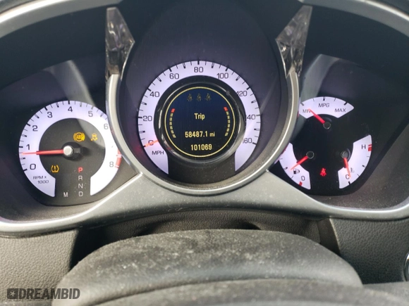 2012 Cadillac SRX with VIN 3GYFNGE31CS569437, listed as a Copart auction lot 42138735 with 101,069 mi miles and Salvage Title. Bid and sale history available at carsss.com. Image 9.