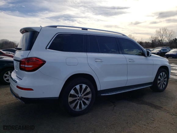 2019 Mercedes-Benz GLS with VIN 4JGDF6EE0KB220393, listed as a Copart auction lot 49040695 with 130,331 mi miles and Salvage Title. Bid and sale history available at carsss.com. Image 3.