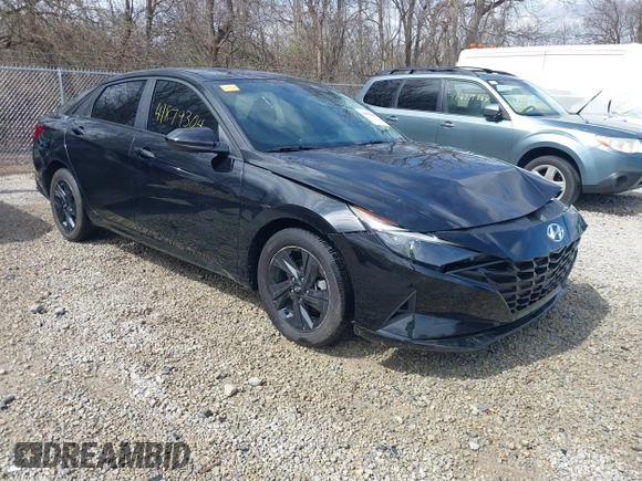 2022 Hyundai Elantra SEL with VIN KMHLM4AGXNU272717, listed as a IAAI auction lot 41879304 with 55,680 mi miles and . Bid and sale history available at DreamBid. Image 1.