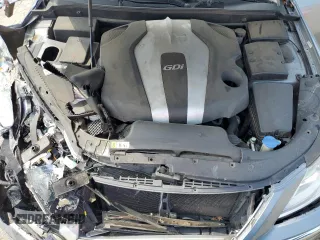 2013 Hyundai Genesis 3.8L with VIN KMHGC4DD4DU256047, listed as a Copart auction lot 54706445 with 122,891 mi miles and Salvage Title. Bid and sale history available at DreamBid. Image 11.
