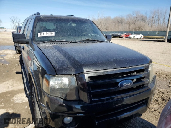 2011 Ford Expedition Max Limited with VIN 1FMJK2A50BEF18468, listed as a Copart auction lot 43117415 with 153,805 mi miles and Clean title. Bid and sale history available at DreamBid. Image 5.