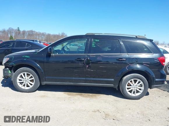 2016 Dodge Journey SXT with VIN 3C4PDCBGXGT123087, listed as a IAAI auction lot 41869667 with 256,583 mi miles. Bid and sale history available at carsss.com. Image 15.
