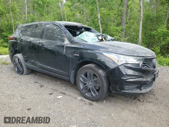 2021 Acura RDX w/A-Spec Package with VIN 5J8TC2H60ML805382, listed as a Copart auction lot 60482985 with Not provided miles and Clean title. Bid and sale history available at DreamBid. Image 4.