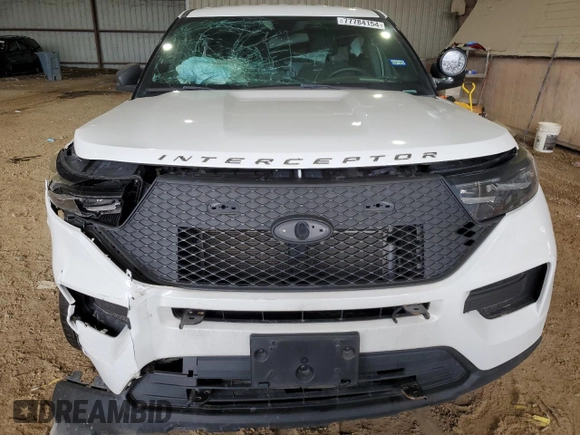 2021 Ford Explorer z VIN 1FM5K8AC7MNA08480, wystawiony jako Copart lot #77784154 z przebiegiem Nie podano mil oraz Szkoda całkowita • Salvage title. Historia ofert i sprzedaży dostępna na DreamBid. Obrazek 5.