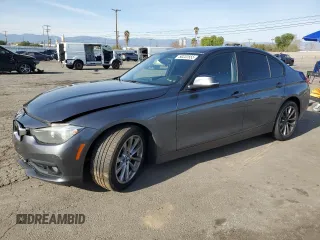 2016 BMW 3 Series 320i with VIN WBA8A9C53GK618159, listed as a Copart auction lot 50222555 with 143,007 mi miles and Salvage Title. Bid and sale history available at carsss.com. Image 1.