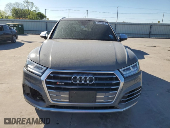 2020 Audi SQ5 Premium Plus with VIN WA1B4AFY1L2030062, listed as a Copart auction lot 49366574 with 48,223 mi miles and . Bid and sale history available at DreamBid. Image 5.