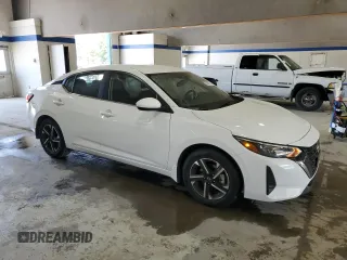 2024 Nissan Sentra SV with VIN 3N1AB8CV2RY390433, listed as a Copart auction lot 59626335 with 5,597 mi miles and Salvage title. Bid and sale history available at DreamBid. Image 4.
