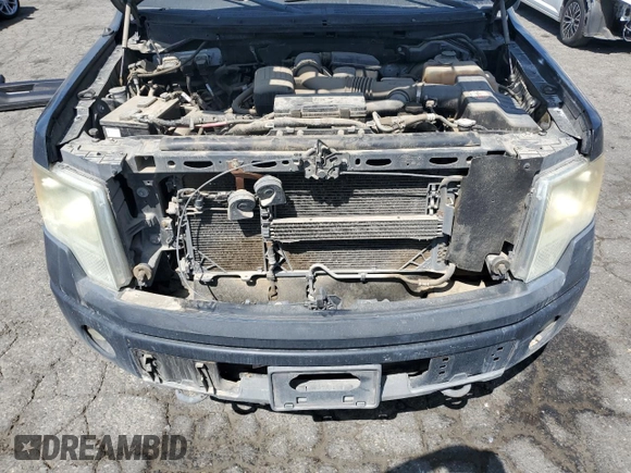 2010 Ford F-150 XL with VIN 1FTFW1EV8AKA17606, listed as a Copart auction lot 62011915 with 151,530 mi miles and Clean title. Bid and sale history available at DreamBid. Image 11.