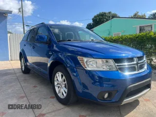 2015 Dodge Journey SXT with VIN 3C4PDCBB5FT518314, listed as a Copart auction lot 54726125 with 34,216 mi miles and Salvage Title. Bid and sale history available at carsss.com. Image 4.
