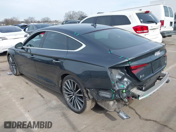 2018 Audi A5 Sportback Prestige с VIN WAUCNCF53JA021632, выставлен на аукционе IAAI как лот 41618447 с пробегом 85 713 миль миль и . История ставок и продаж доступна на DreamBid. Изображение 3.