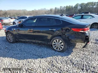 2017 Kia Optima LX with VIN 5XXGT4L36HG124285, listed as a Copart auction lot 46274395 with 116,514 mi miles and Salvage Title. Bid and sale history available at carsss.com. Image 2.