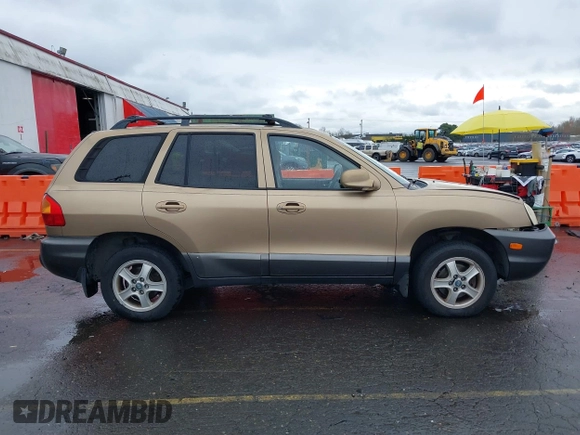 2003 Hyundai Santa Fe GLS with VIN KM8SC73D63U350345, listed as a IAAI auction lot 41841877 with 109,764 mi miles. Bid and sale history available at carsss.com. Image 13.