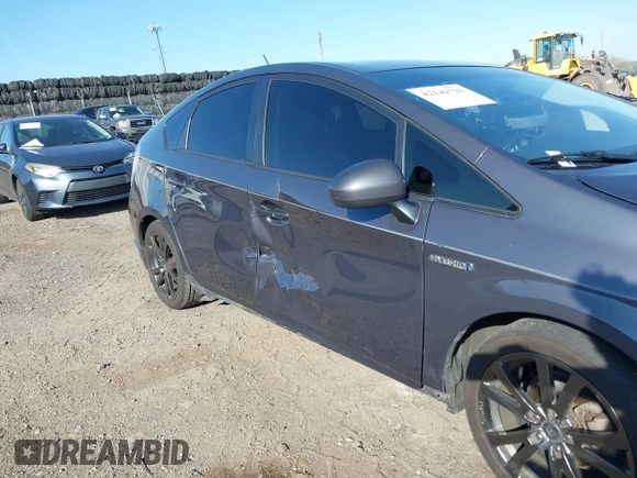 2011 Toyota Prius I with VIN JTDKN3DU1B0312064, listed as a IAAI auction lot 42146720 with 187,007 mi miles and . Bid and sale history available at DreamBid. Image 6.