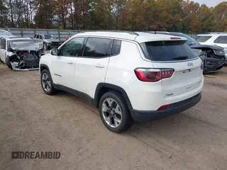 2019 Jeep Compass Limited with VIN 3C4NJCCBXKT676236, listed as a IAAI auction lot 40678393 with 74,532 mi miles. Bid and sale history available at carsss.com. Image 3.