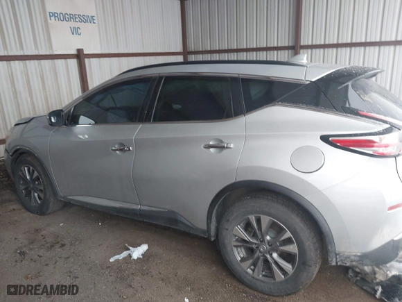 2017 Nissan Murano SL with VIN 5N1AZ2MG2HN101161, listed as a IAAI auction lot 41253733 with 164,808 mi miles. Bid and sale history available at carsss.com. Image 14.