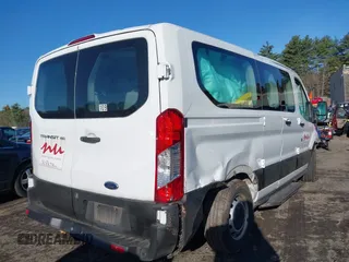 2019 Ford Transit Passenger XL with VIN 1FMZK1ZM4KKB17368, listed as a IAAI auction lot 41982976 with 50,971 mi miles and . Bid and sale history available at DreamBid. Image 4.