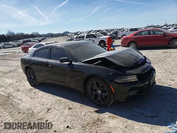 2018 Dodge Charger R/T with VIN 2C3CDXCTXJH145743, listed as a Copart auction lot 46946145 with 75,149 mi miles and Clean Title. Bid and sale history available at carsss.com. Image 10.