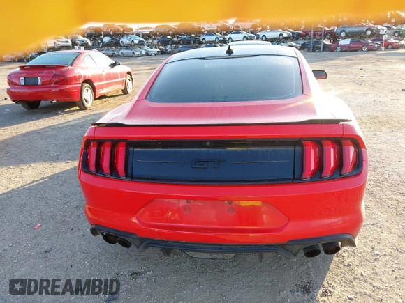 2021 Ford Mustang GT with VIN 1FA6P8CF8M5102178, listed as a IAAI auction lot 41996175 with 76,540 mi miles and . Bid and sale history available at DreamBid. Image 17.