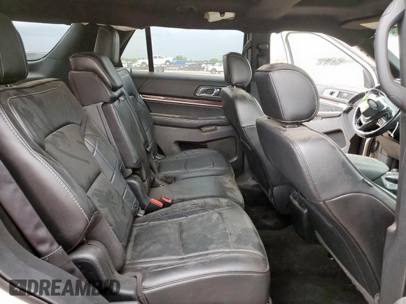 2017 Ford Explorer Platinum с VIN 1FM5K8HT3HGD84688, выставлен на аукционе Copart как лот 57311355 с пробегом 101 599 миль миль и Списание • Salvage title. История ставок и продаж доступна на DreamBid. Изображение 10.