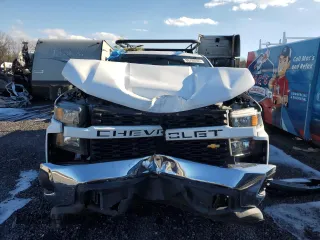2019 Chevrolet Silverado 1500 Work Truck with VIN 3GCNWAEF2KG290960, listed as a Copart auction lot 88790205 with 87,327 mi miles and Salvage Title. Bid and sale history available at DreamBid. Image 5.
