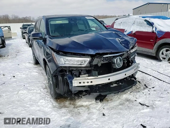 2020 Acura MDX w/Technology Pkg with VIN 5J8YD4H51LL037447, listed as a Copart auction lot 44859145 with 12,304 mi miles and Non Repairable. Bid and sale history available at carsss.com. Image 15.