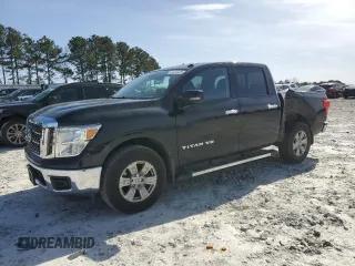 2018 Nissan Titan SV z VIN 1N6AA1EJ0JN504302, wystawiony jako Copart lot #48414435 z przebiegiem 72 766 mil mil oraz Szkoda całkowita • Salvage title. Historia ofert i sprzedaży dostępna na DreamBid. Obrazek 1.