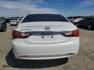 2013 Hyundai Sonata GLS with VIN 5NPEB4AC4DH562542, listed as a Copart auction lot 52831035 with 183,870 mi miles and Clean Title. Bid and sale history available at carsss.com. Image 6.