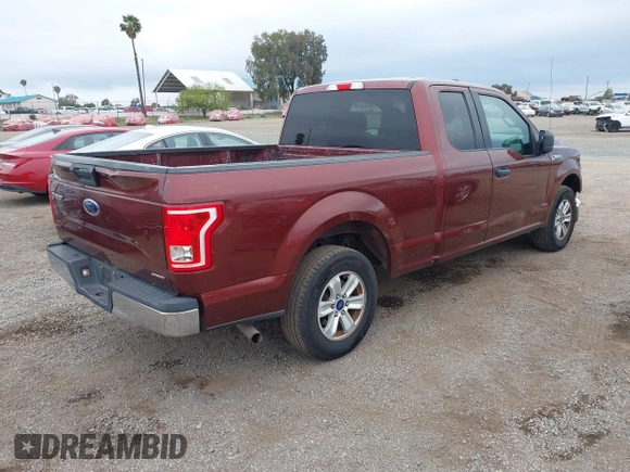 2015 Ford F-150 XL with VIN 1FTEX1C80FKD97683, listed as a IAAI auction lot 42417962 with 102,368 mi miles and . Bid and sale history available at DreamBid. Image 4.