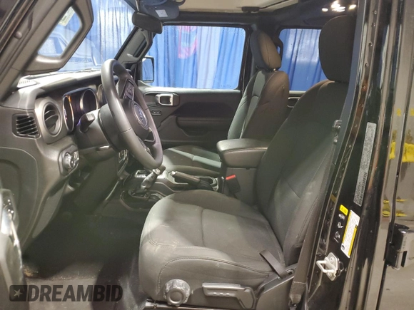 2023 Jeep Wrangler Sport S with VIN 1C4HJXDN6PW702300, listed as a Copart auction lot 48581595 with 41,857 mi miles and Clean Title. Bid and sale history available at DreamBid. Image 7.