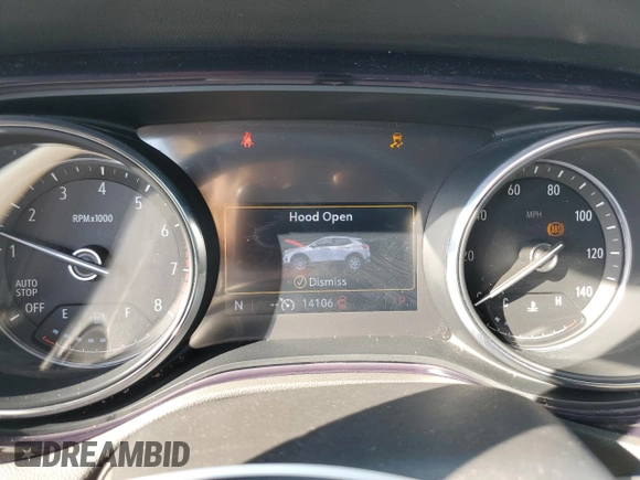 2023 Buick Encore GX Select with VIN KL4MMDSL7PB045899, listed as a Copart auction lot 53169085 with 14,106 mi miles and Clean title. Bid and sale history available at DreamBid. Image 9.