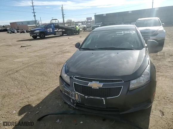 2014 Chevrolet Cruze ECO with VIN 1G1PH5SB8E7127847, listed as a Copart auction lot 86127874 with 0 mi miles and Salvage Title. Bid and sale history available at carsss.com. Image 11.