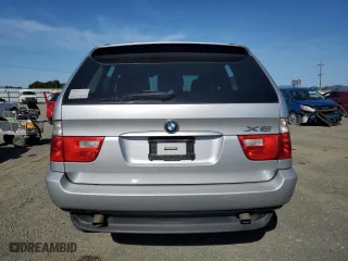 2006 BMW X5 3.0i with VIN 5UXFA13516LY42159, listed as a Copart auction lot 51102595 with 136,851 mi miles and Salvage Title. Bid and sale history available at carsss.com. Image 6.