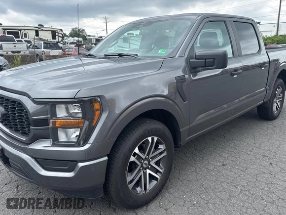 2023 Ford F-150 XL with VIN 1FTEW1CP4PKF54711, listed as a Copart auction lot 64622945 with 3,801 mi miles and Clean title. Bid and sale history available at DreamBid. Image 2.