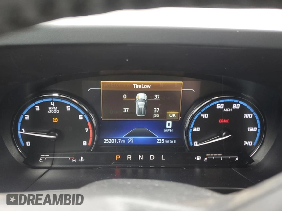 2022 Ford Bronco Sport Outer Banks with VIN 3FMCR9C6XNRD94682, listed as a Copart auction lot 59913785 with 25,201 mi miles and Salvage title. Bid and sale history available at DreamBid. Image 9.
