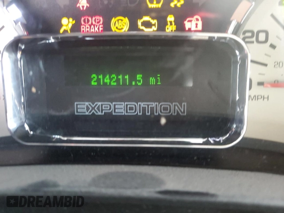 2014 Ford Expedition EL XLT with VIN 1FMJK1J59EEF56764, listed as a Copart auction lot 42995835 with 214,211 mi miles and Salvage Title. Bid and sale history available at carsss.com. Image 9.