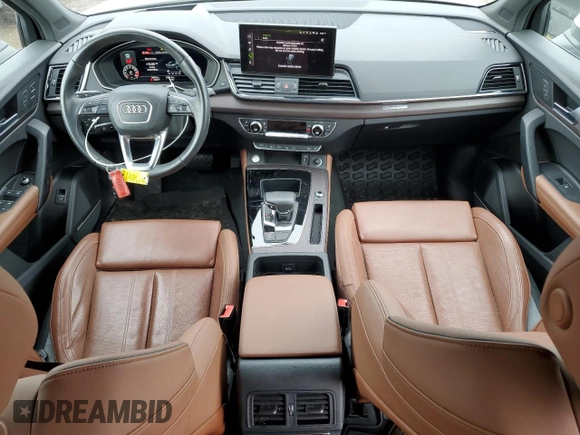 2021 Audi Q5 Prestige z VIN WA1CAAFY8M2032874, wystawiony jako Copart lot #61578455 z przebiegiem 38 903 mil mil oraz Szkoda całkowita • Salvage title. Historia ofert i sprzedaży dostępna na DreamBid. Obrazek 8.