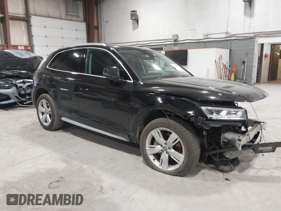 2018 Audi Q5 Premium Plus with VIN WA1BNAFY0J2237648, listed as a IAAI auction lot 41749808 with 103,566 mi miles. Bid and sale history available at carsss.com. Image 17.