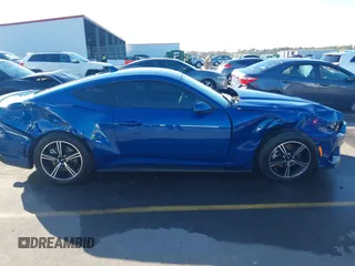 2024 Ford Mustang EcoBoost with VIN 1FA6P8TH7R5137626, listed as a IAAI auction lot 41219446 with 2,112 mi miles. Bid and sale history available at carsss.com. Image 13.