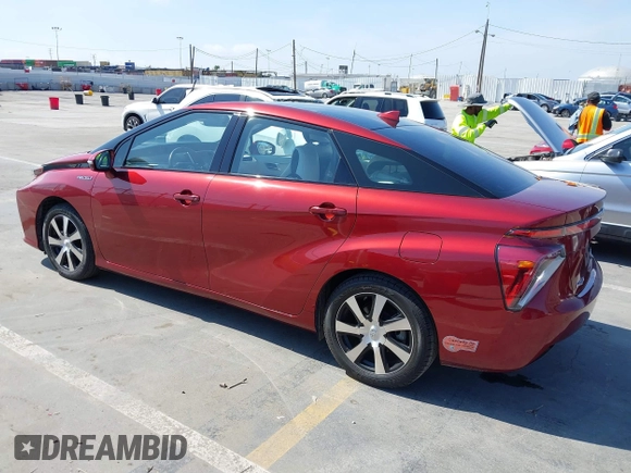 2019 Toyota Mirai with VIN JTDBVRBD3KA007083, listed as a IAAI auction lot 42172756 with 59,270 mi miles and . Bid and sale history available at carsss.com. Image 3.