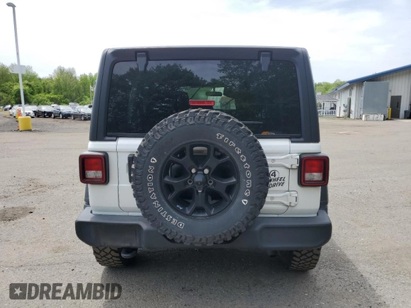 2021 Jeep Wrangler Unlimited Willys z VIN 1C4HJXDN3MW731183, wystawiony jako Copart lot #56769575 z przebiegiem 34 624 mil mil oraz Szkoda całkowita • Salvage title. Historia ofert i sprzedaży dostępna na DreamBid. Obrazek 6.