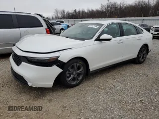 2024 Honda Accord EX с VIN 1HGCY1F38RA090763, выставлен на аукционе Copart как лот 44117195 с пробегом 1 853 миль миль и Списание • Salvage title. История ставок и продаж доступна на DreamBid. Изображение 1.