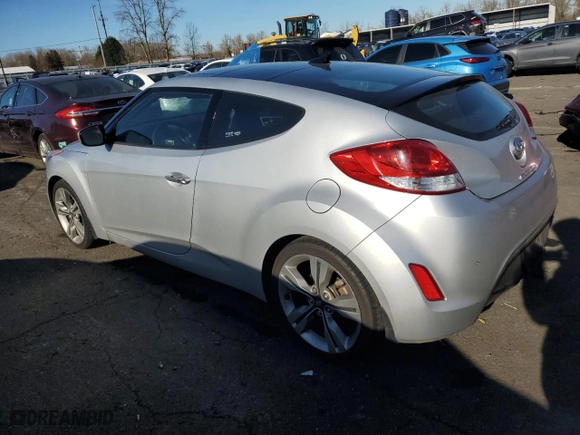 2013 Hyundai Veloster w/Black Int with VIN KMHTC6AD7DU086250, listed as a Copart auction lot 88927285 with 171,779 mi miles and Clean Title. Bid and sale history available at carsss.com. Image 2.