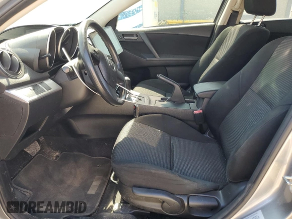 2013 Mazda 3 i SV with VIN JM1BL1TF9D1793448, listed as a Copart auction lot 50348115 with 115,046 mi miles and Salvage title. Bid and sale history available at DreamBid. Image 7.